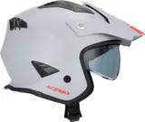 Acerbis Casco Jet Aria 2206 gris claro mate talla XL, foto 2
