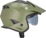 Acerbis Casco Jet Aria 2206 verde militar Talla XS, foto 2