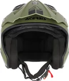 Acerbis Casco Jet Aria 2206 verde militar Talla XS, foto 4