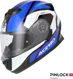 Acerbis Casco Serel 2206 azul y blanco Talla XS, foto 2
