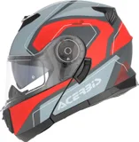 Acerbis Casco Serel 2206 gris y rojo talla XS, foto 4