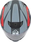 Acerbis Casco Serel 2206 gris y rojo talla XS, foto 6