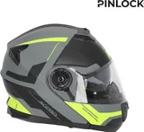 Acerbis Casco Acerbis Serel 22-06 negro y amarillo talla, foto 3