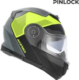 Acerbis Casco Serel 2206 negro amarillo XS, foto 3
