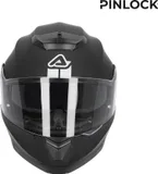 Acerbis Casco Serel 2206 negro amarillo flúor XS, foto 2
