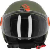 Acerbis Casco Jet Brezza verde militar S, foto 2