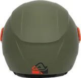 Acerbis Casco Jet Brezza verde militar S, foto 4