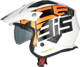 Acerbis Casco Acerbis Jet Aria Graphic Blanco Naranja S, foto 3