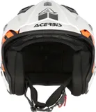 Acerbis Casco Acerbis Jet Aria Graphic Blanco Naranja S, foto 4