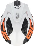 Acerbis Casco Acerbis Jet Aria Graphic Blanco Naranja S, foto 5