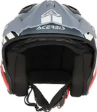 Acerbis Casco Jet Aria gris rojo XS, foto 4