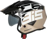 Acerbis Casco Acerbis Jet Aria Graphic negro marrón XS, foto 3