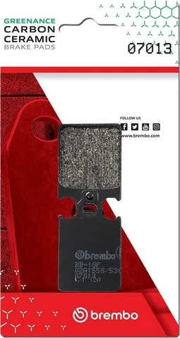 Pastillas de freno Brembo genuinas