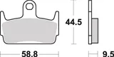 Brembo Pastillas de freno Brembo 07016 genuinas, orgánico, traseras, foto 3