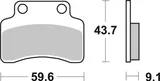 Brembo Pastillas de freno Brembo 07018 genuinas, orgánico, delanteras, foto 3