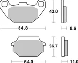 Brembo Pastillas freno Brembo 07022XS sinterizadas, foto 3
