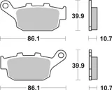 Brembo Pastillas freno Brembo 07029XS sinterizadas, traseras, foto 3