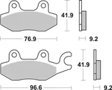 Brembo Pastillas de freno Brembo 07033 genuinas, orgánico, foto 3