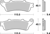 Brembo Pastillas freno Brembo 07034XS sinterizadas, foto 3