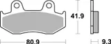 Brembo Pastillas de freno Brembo 07038 genuinas, orgánico, delanteras, foto 3