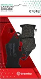 Brembo Pastillas de freno Brembo 07046 genuinas, orgánico, delanteras para Yamaha JOG 50 ZR, foto 1