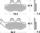 Brembo Pastillas de freno Brembo 07049 genuinas, orgánico, delanteras, foto 3