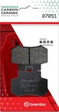 Brembo Pastillas de freno Brembo 07051 genuinas, orgánico, traseras para Kymco Grand Dink 250, foto 1