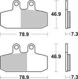 Brembo Pastillas freno Brembo 07057XS sinterizadas, delanteras, foto 3