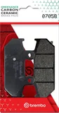 Brembo Pastillas de freno Brembo 07058 genuinas, orgánico, traseras, foto 1