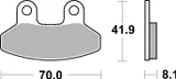 Brembo Pastillas de freno Brembo 07062 genuinas, orgánico, delanteras, foto 3