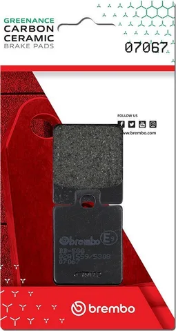 Pastillas de freno Brembo genuinas
