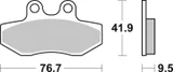 Brembo Pastillas de freno Brembo 07068 genuinas, orgánico, delanteras, foto 3