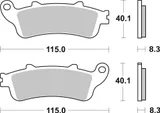 Brembo Pastillas de freno Brembo 07072 genuinas, orgánico, foto 3