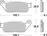 Brembo Pastillas de freno Brembo 07074 genuinas, orgánico, foto 3