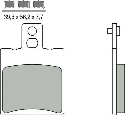 Pastillas de freno Brembo genuinas