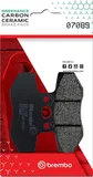 Brembo Pastillas de freno Brembo 07089 genuinas, orgánico, delanteras para Aprilia AF-1 50 Futura, foto 1