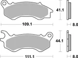 Brembo Pastillas de freno Brembo 07090 genuinas, orgánico, delanteras, foto 2
