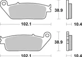 Brembo Pastillas de freno Brembo 07096 genuinas, orgánico, delanteras, foto 3
