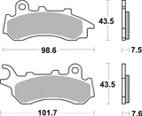Brembo Pastillas de freno Brembo 07118 genuinas, orgánico, foto 3