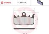 Brembo Pastillas freno Brembo 07BB38LA sinterizadas, delanteras, foto 3