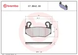 Brembo Pastillas delanteras BMW R 1300GS OEM Brembo 07BB4280, genuino sinter, foto 4