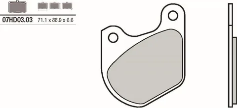 Pastillas de freno Brembo genuinas
