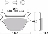 Brembo Pastillas de freno Brembo 07HD1011 genuinas, orgánico, foto 2