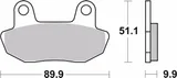 Brembo Pastillas de freno Brembo 07HO1609 genuinas, orgánico para Honda CB 450, foto 2