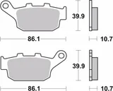 Brembo Pastillas freno Brembo 07HO27SP sinterizadas, traseras, foto 2