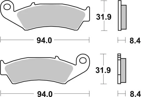 Pastillas de freno Brembo genuinas