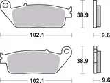Brembo Pastillas freno Brembo 07HO31SP sinterizadas, traseras, foto 2