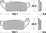 Brembo Pastillas freno Brembo 07HO41LA sinterizadas, delanteras, foto 2