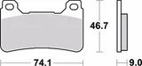 Brembo Pastillas freno Brembo 07HO50SR sinterizadas, delanteras, foto 2