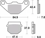 Brembo Pastillas freno Brembo 07KA07SD sinterizadas, foto 2